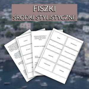 Fiszki – środki stylistyczne