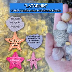 "Latarnik" Sienkiewicz cytaty określające postawę bohatera