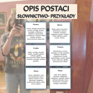 Opis postaci - słownictwo 