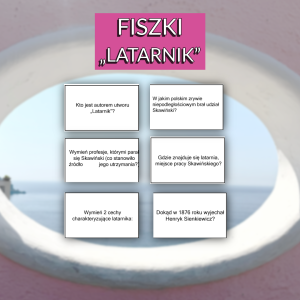 Fiszki – „Latarnik” (Henryk Sienkiewicz)