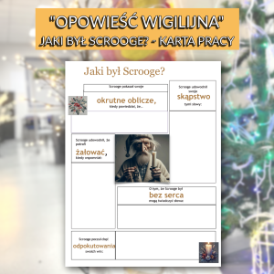 Jaki był Scrooge? - karta pracy