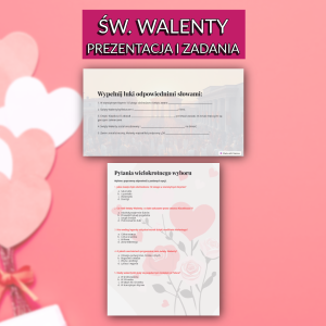 Historia świętego Walentego – prezentacja i zadania edukacyjne